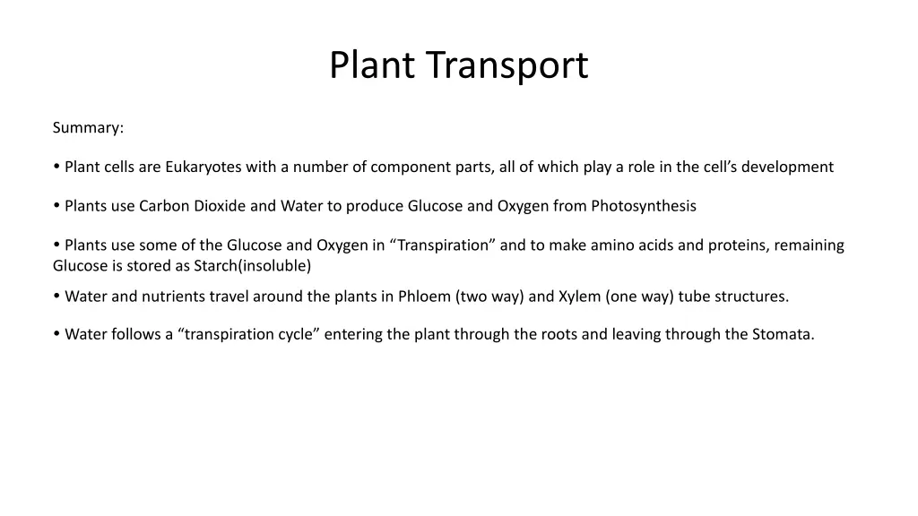 plant transport 6