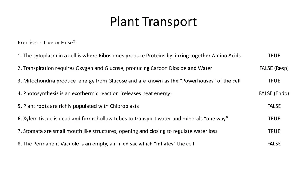 plant transport 7