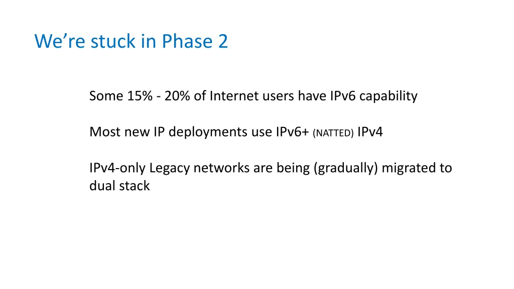 we re stuck in phase 2