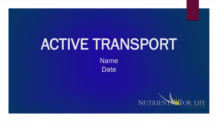 active transport active transport name date