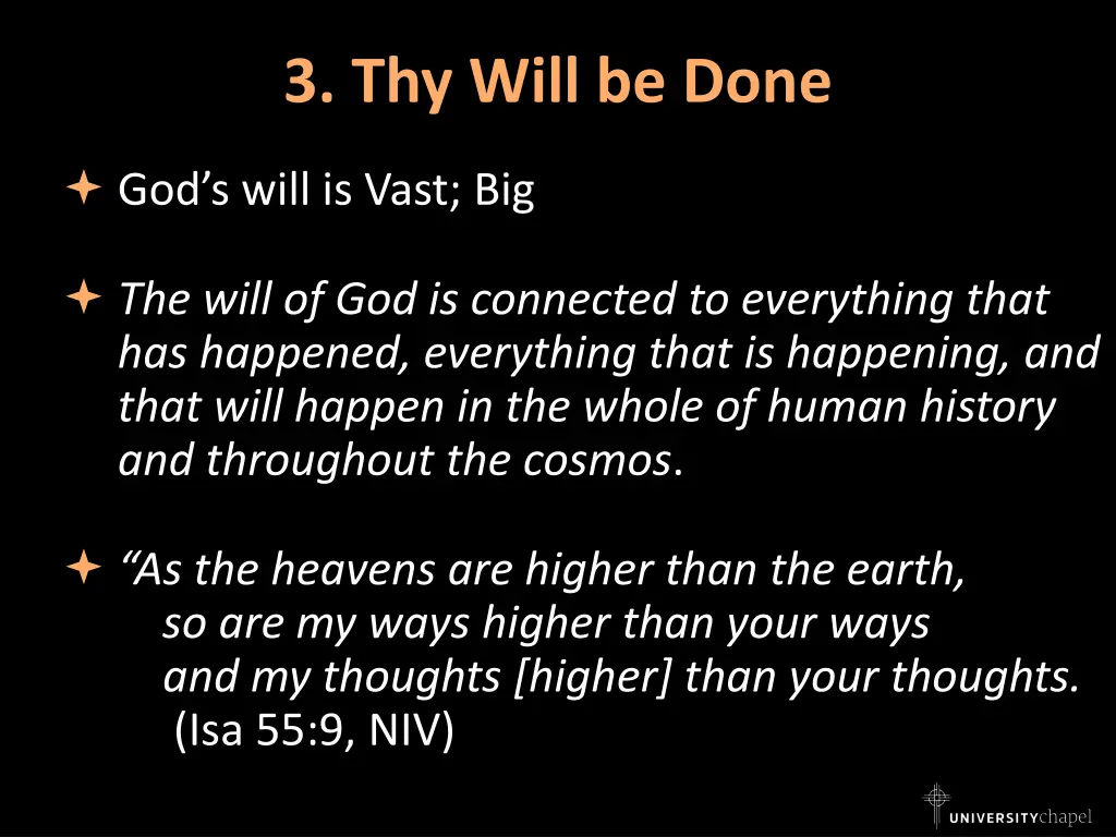 3 thy will be done 2