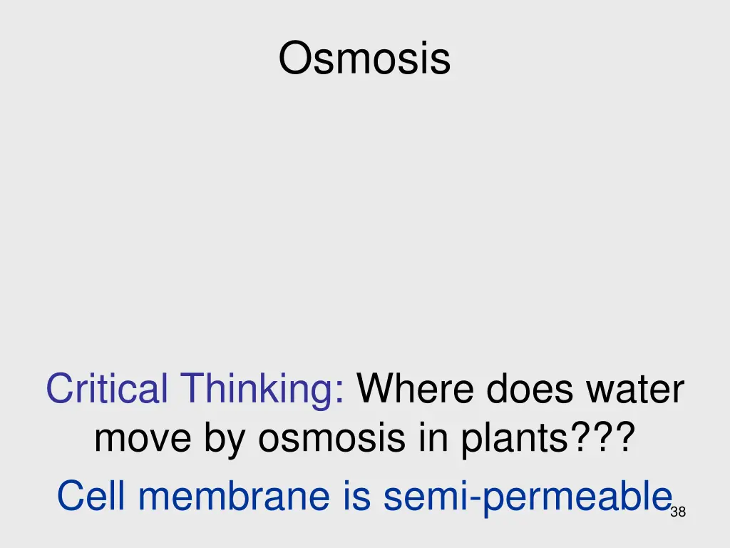 osmosis 1