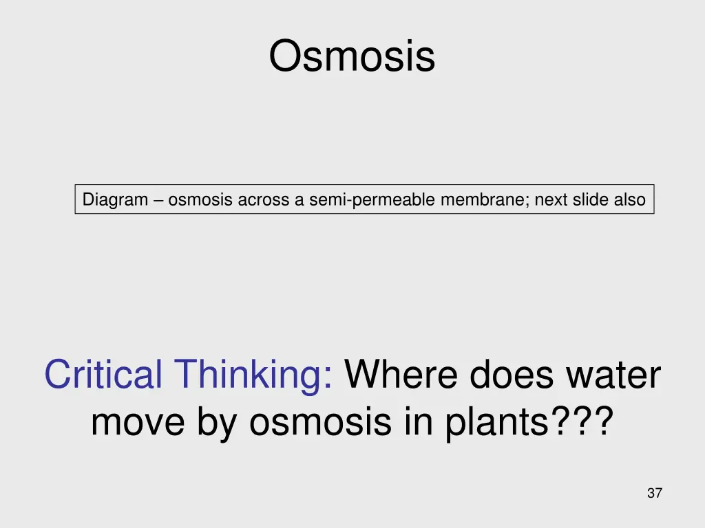 osmosis