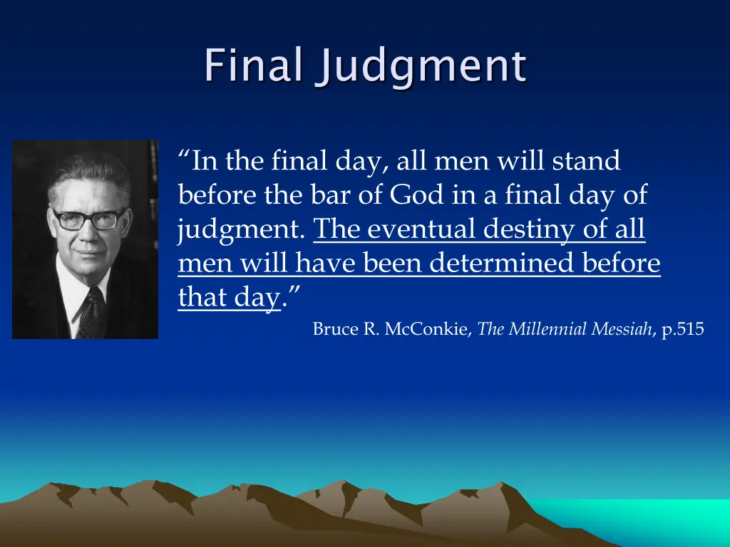 final judgment 1