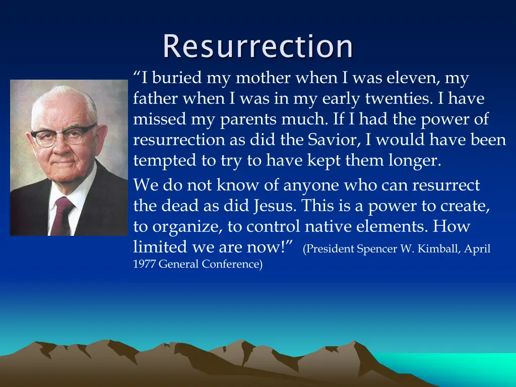 resurrection i buried my mother when i was eleven