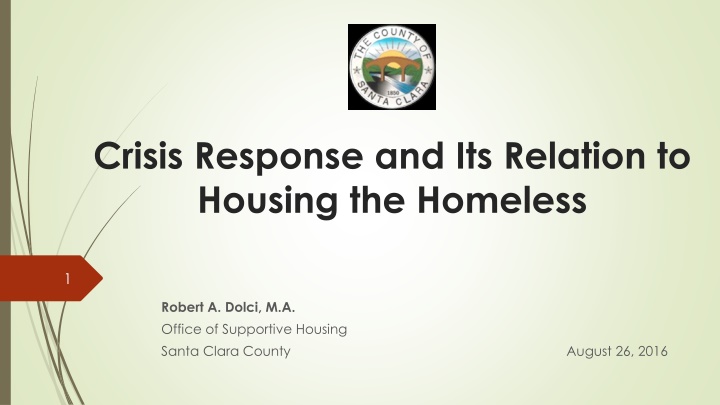 crisis response and its relation to housing