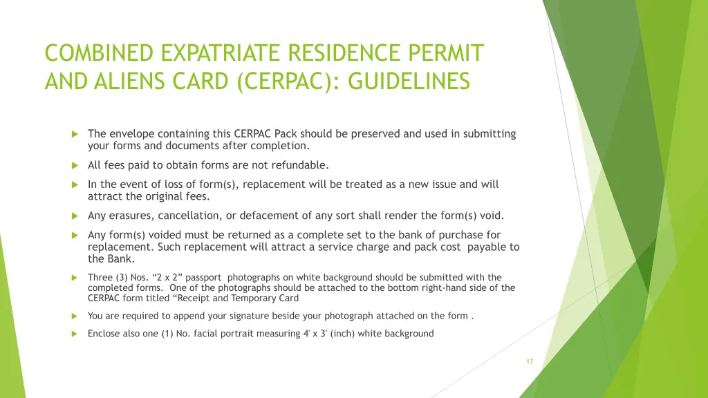 combined expatriate residence permit and aliens