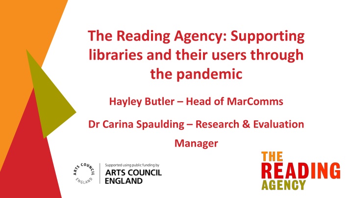 the reading agency supporting libraries and their