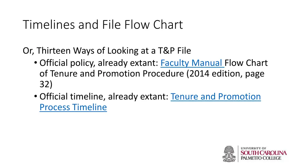 timelines and file flow chart 1