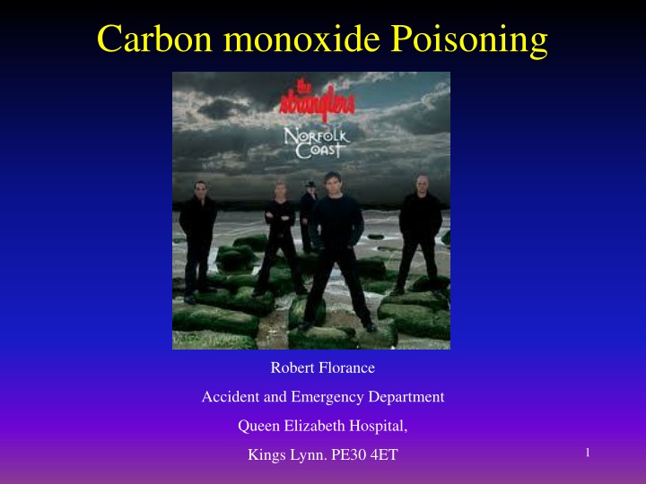 carbon monoxide poisoning