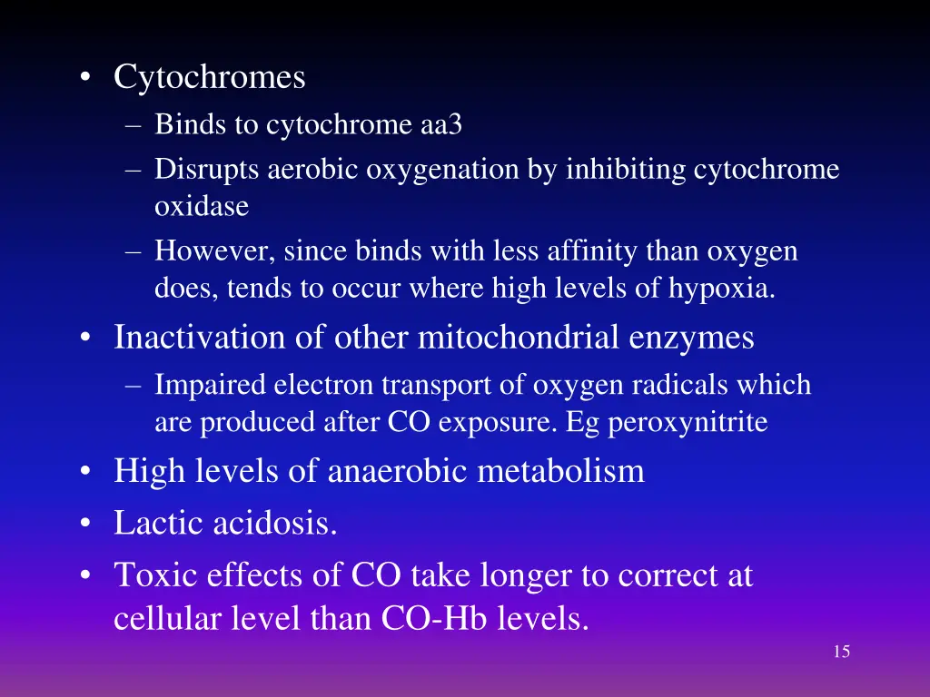 cytochromes binds to cytochrome aa3 disrupts