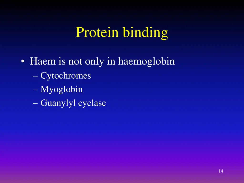 protein binding