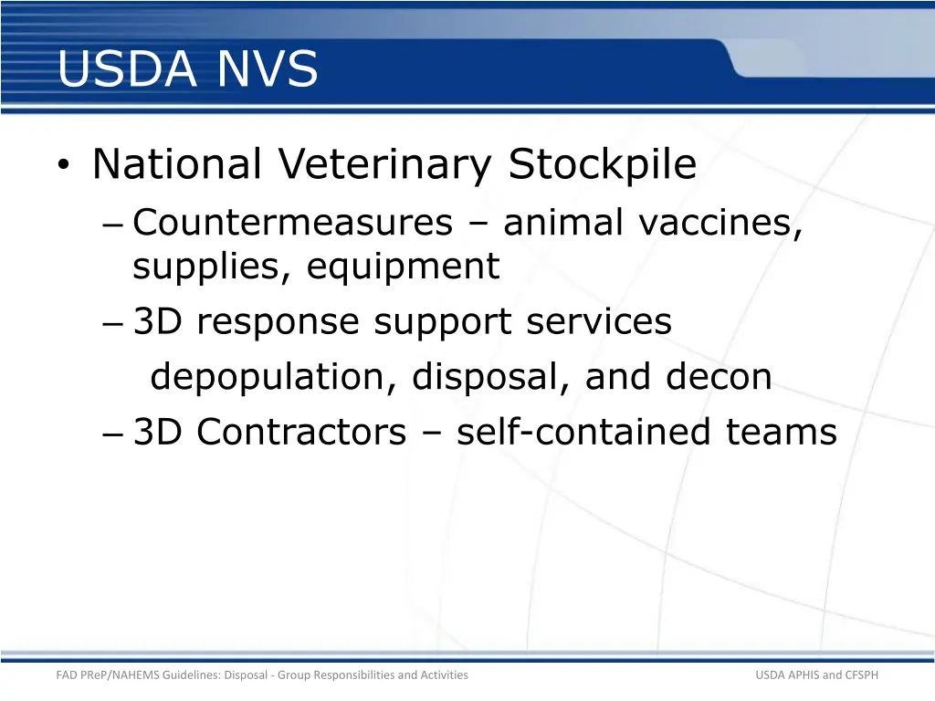 usda nvs