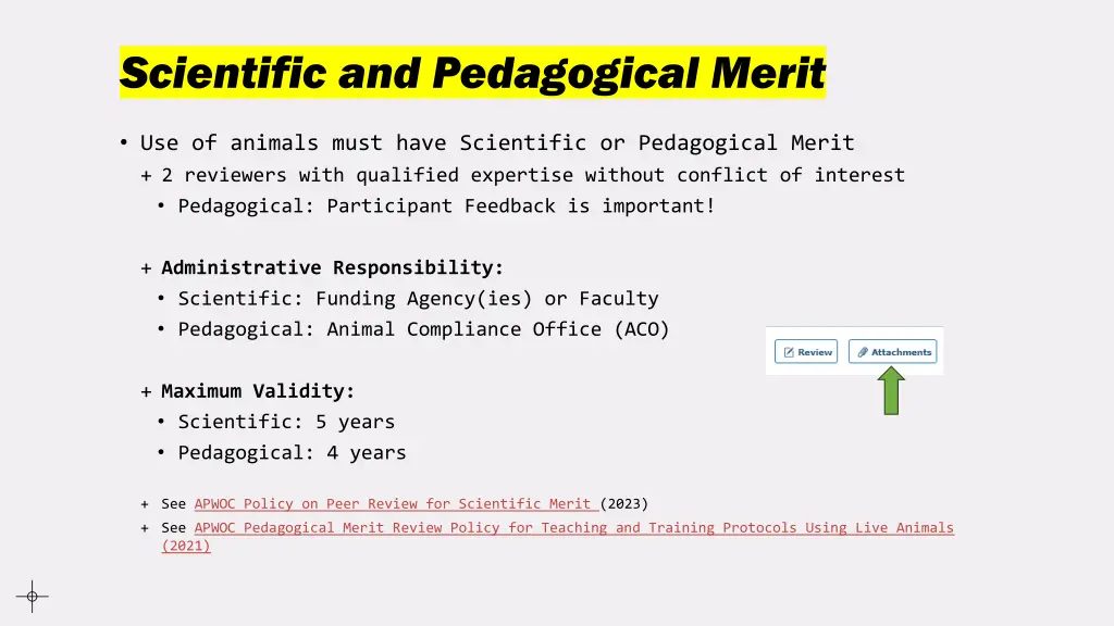 scientific and pedagogical merit