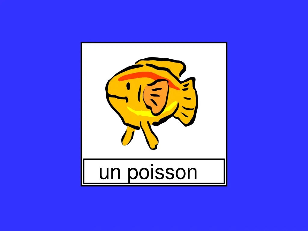 un poisson