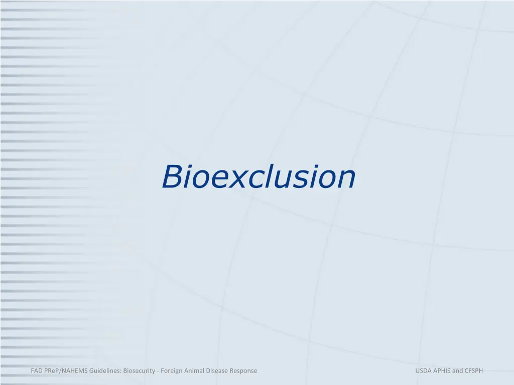 bioexclusion