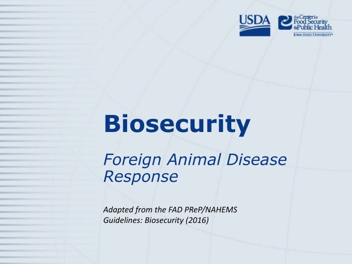 biosecurity