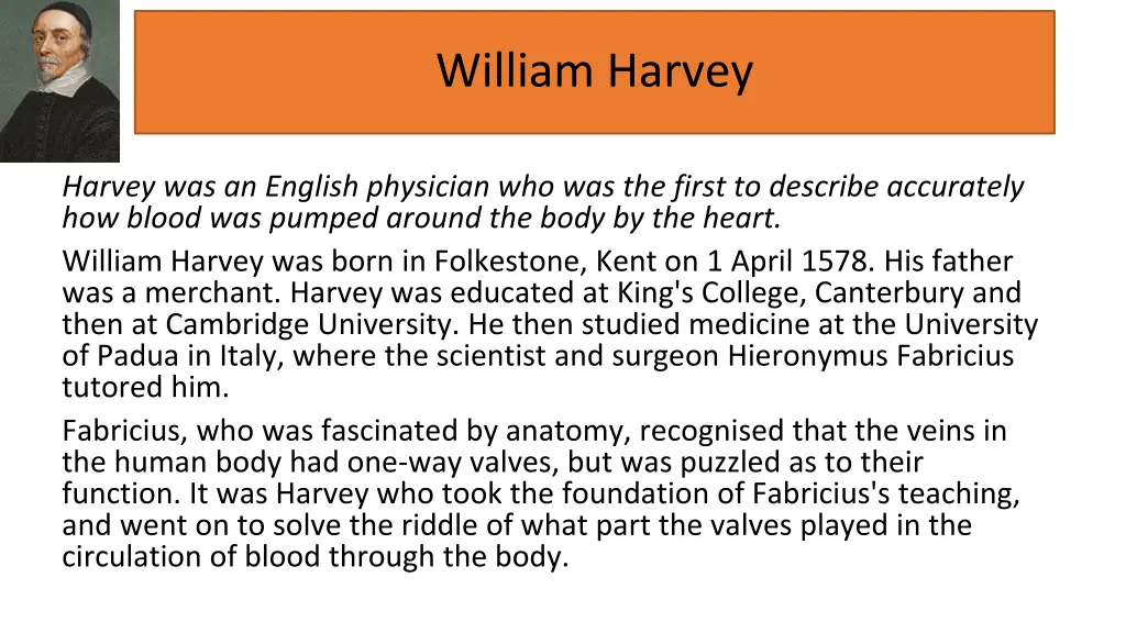 william harvey