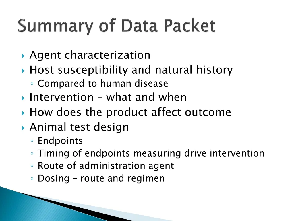 agent characterization host susceptibility