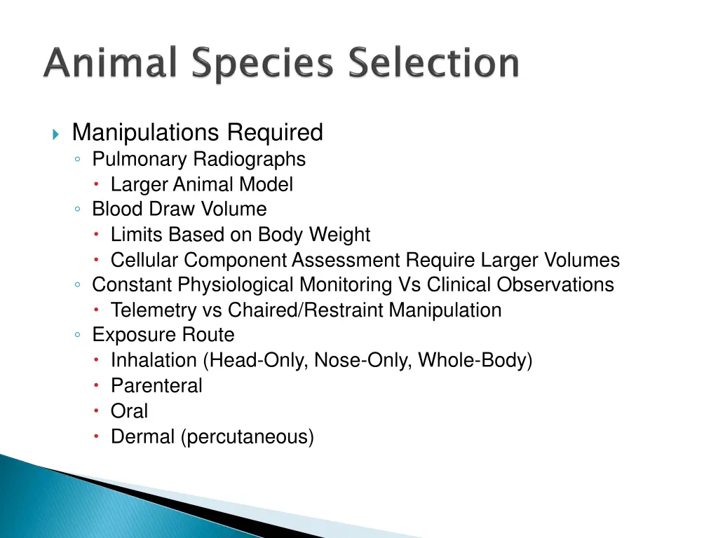 manipulations required pulmonary radiographs