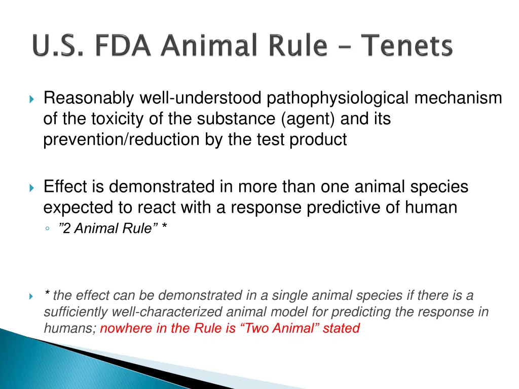 reasonably well understood pathophysiological