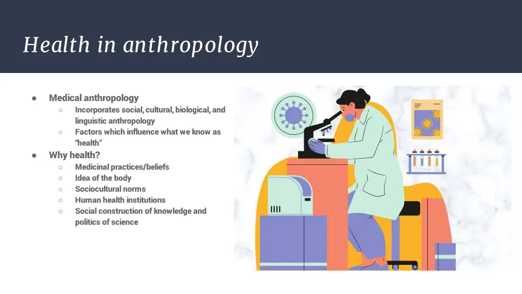 health in anthropology