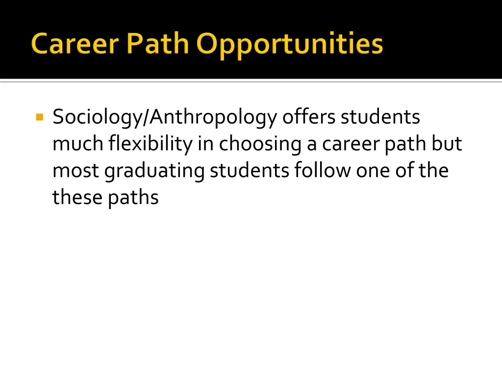 sociology anthropology offers students much