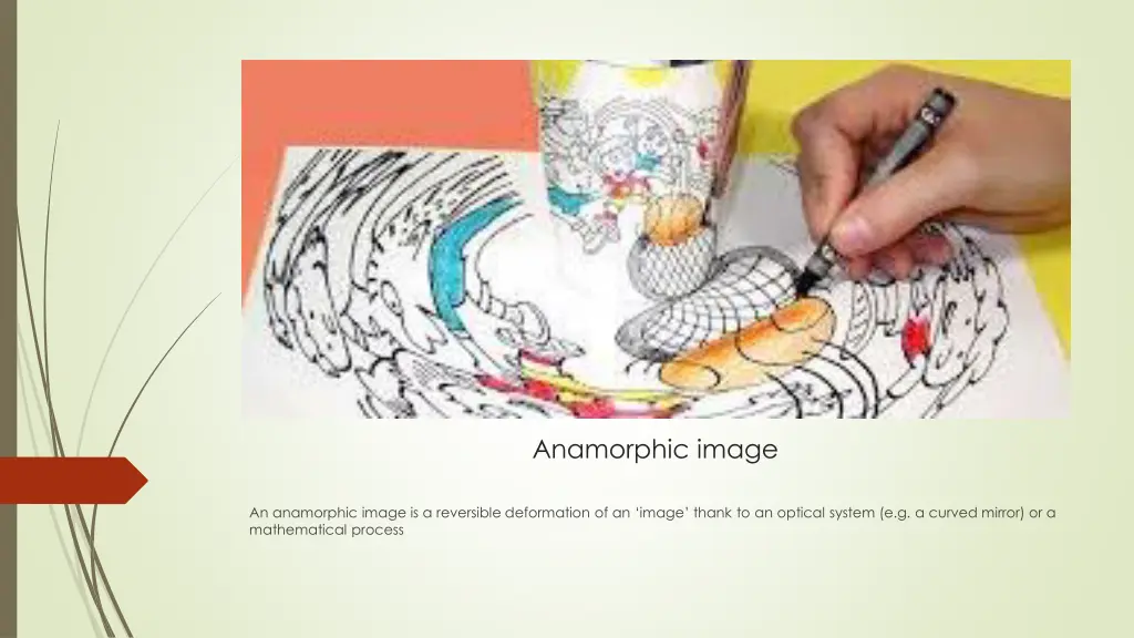 anamorphic image