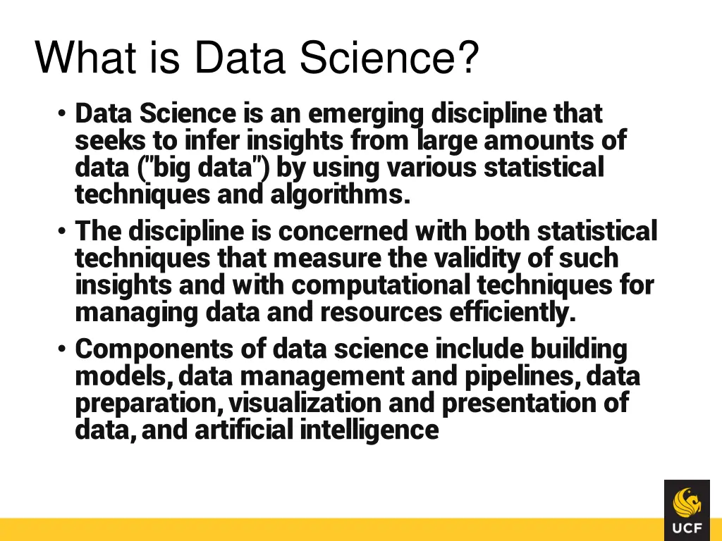 what is data science data science is an emerging