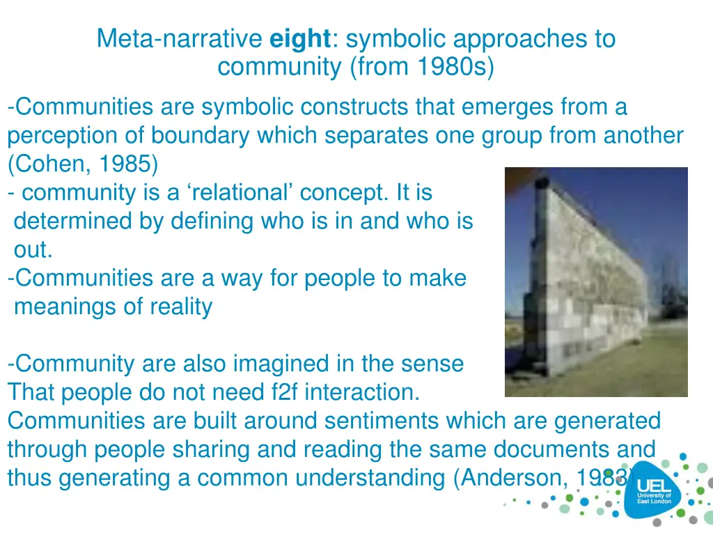 meta narrative eight symbolic approaches