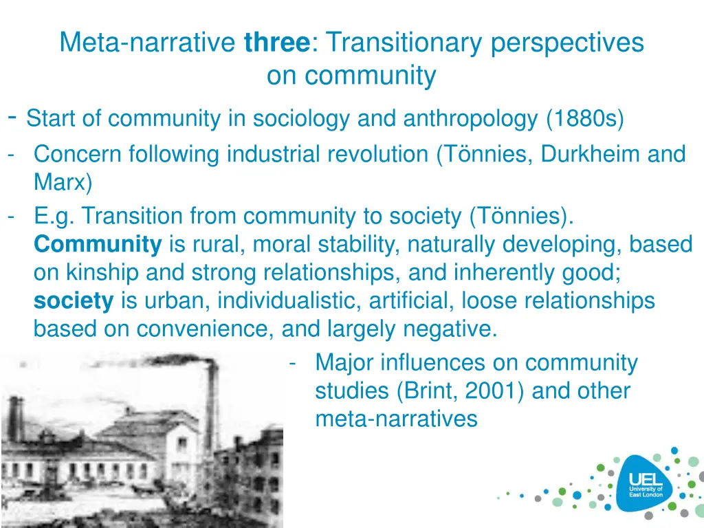 meta narrative three transitionary perspectives