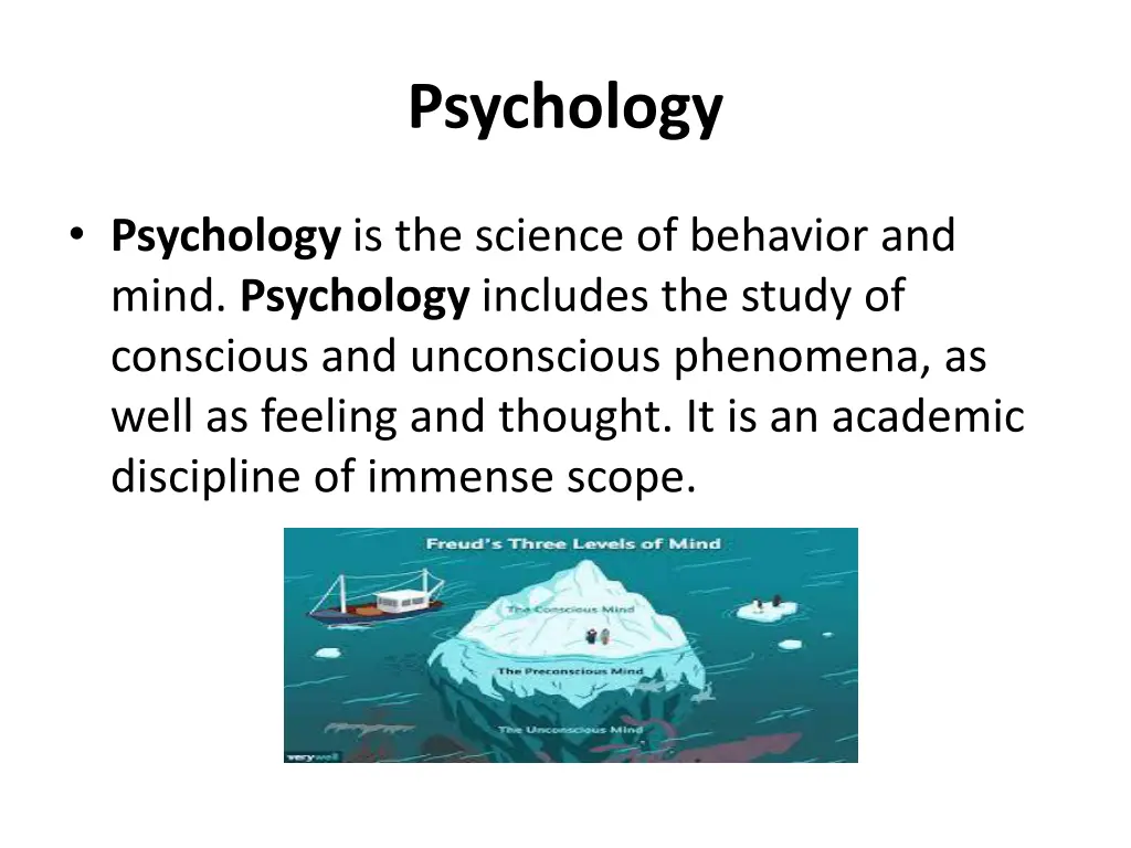 psychology