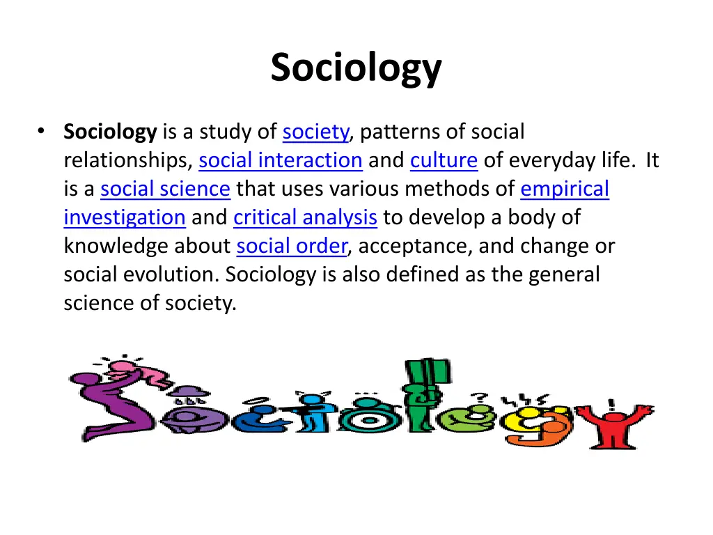 sociology