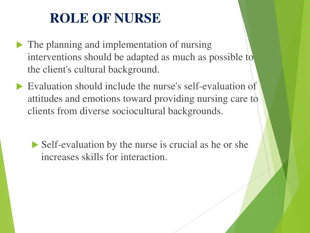 role of nurse 3