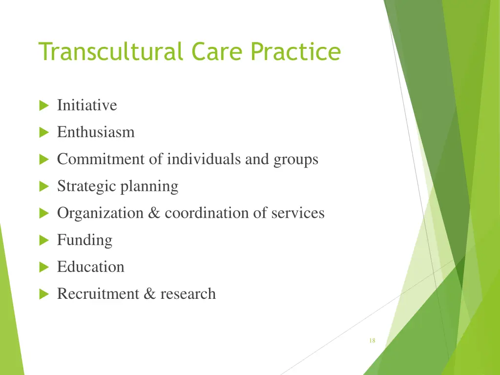 transcultural care practice