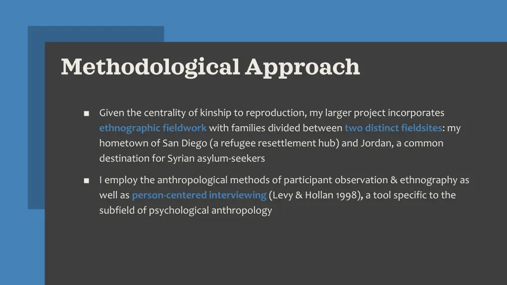 methodological approach