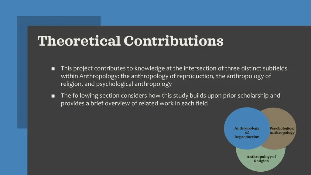 theoretical contributions 1