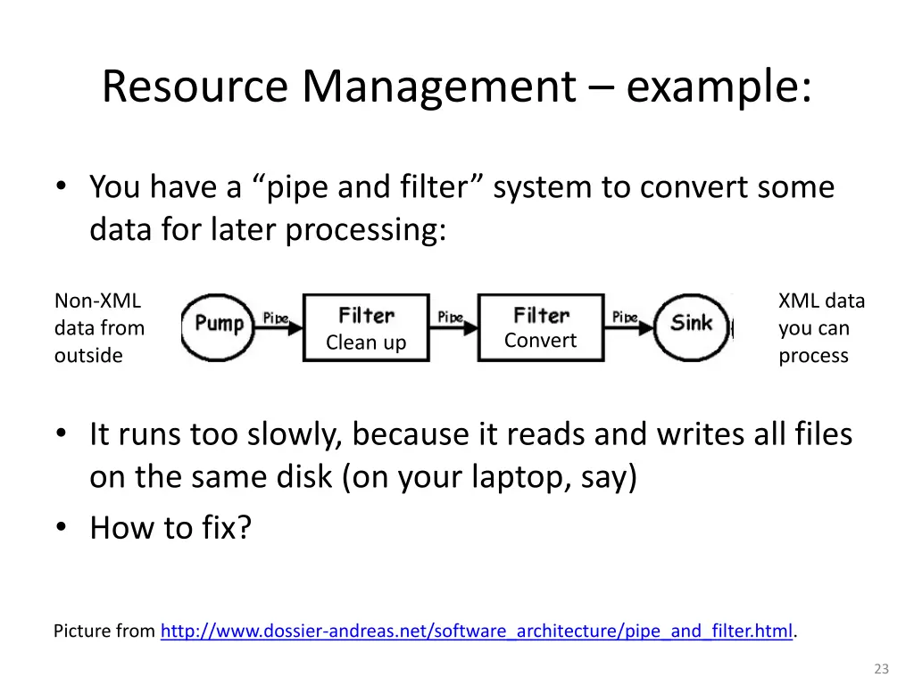 resource management example