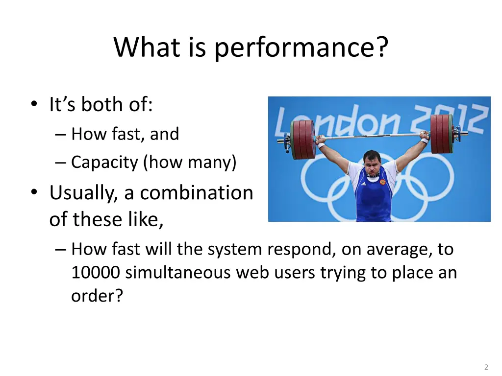 what is performance