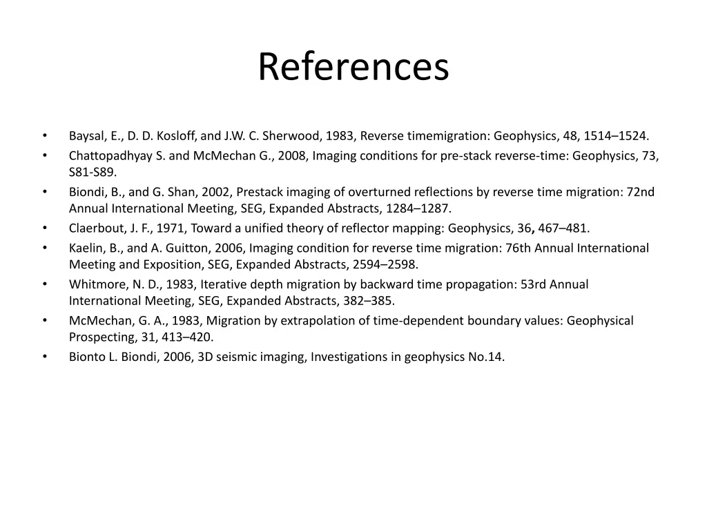 references