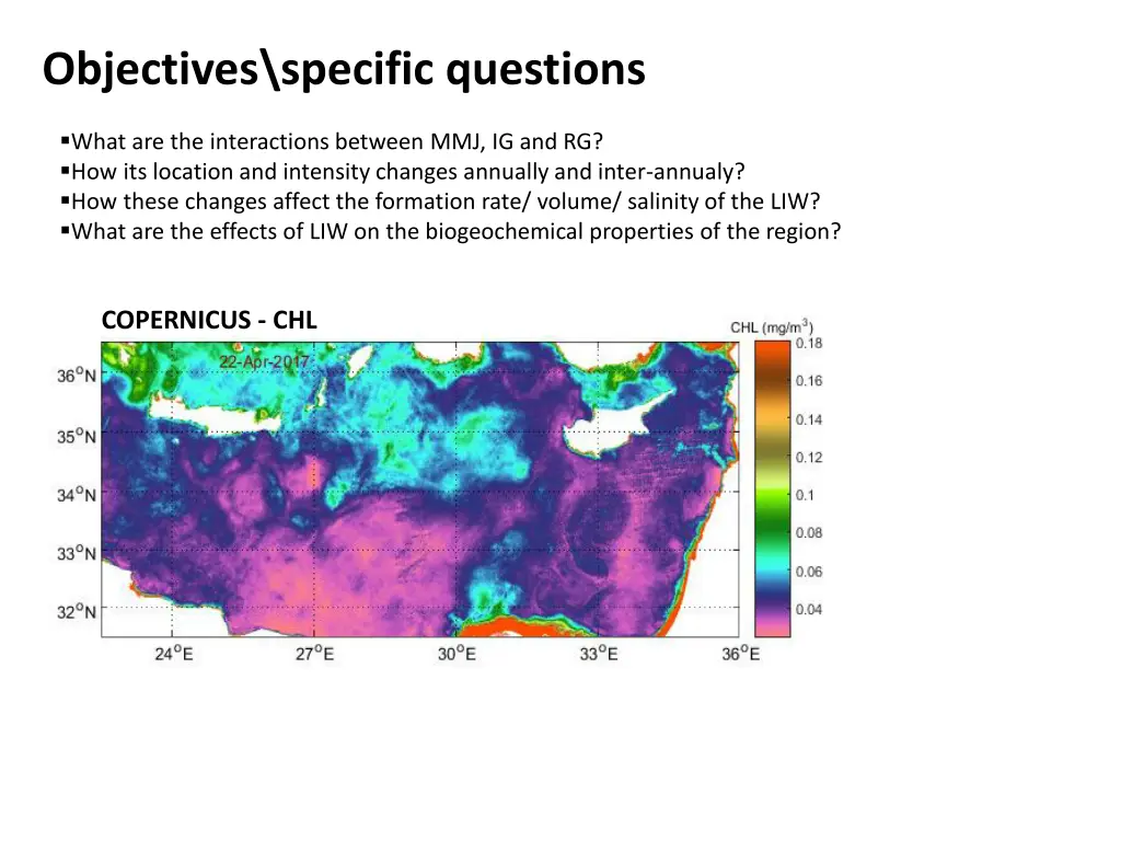 objectives specific questions