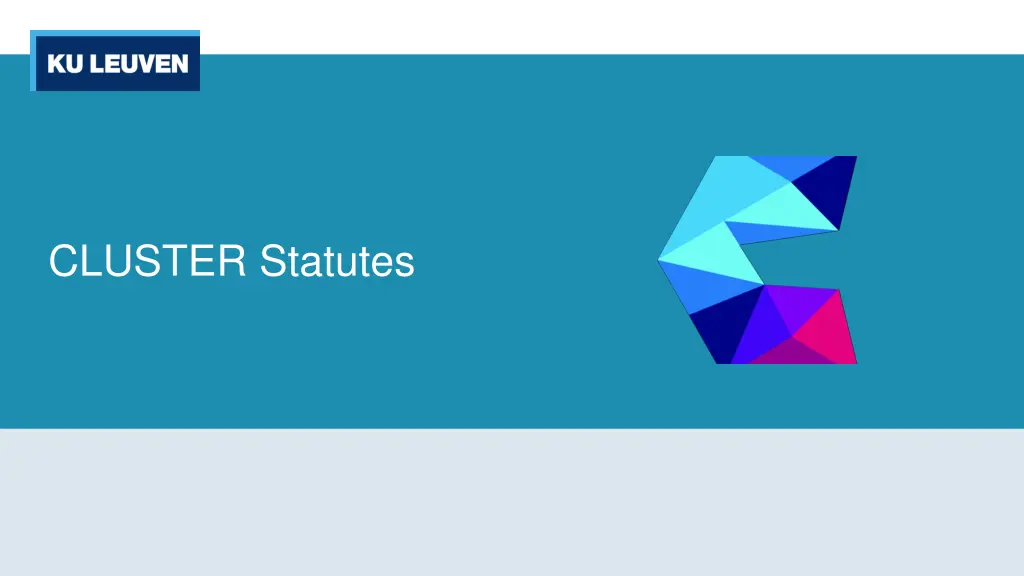 cluster statutes