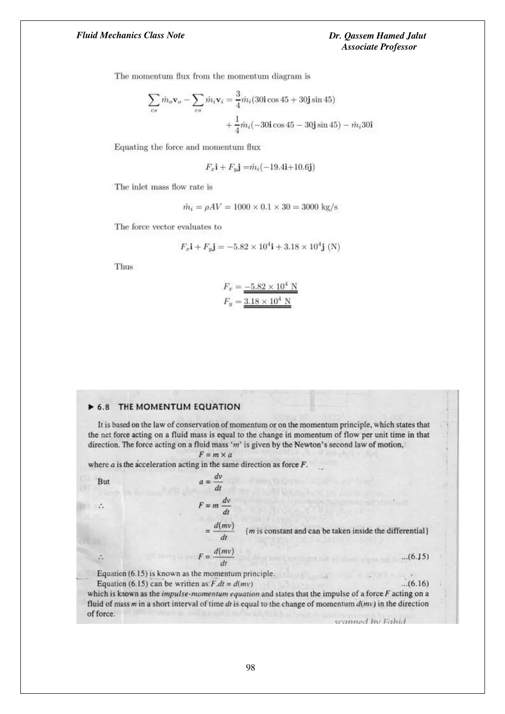 fluid mechanics class note 3