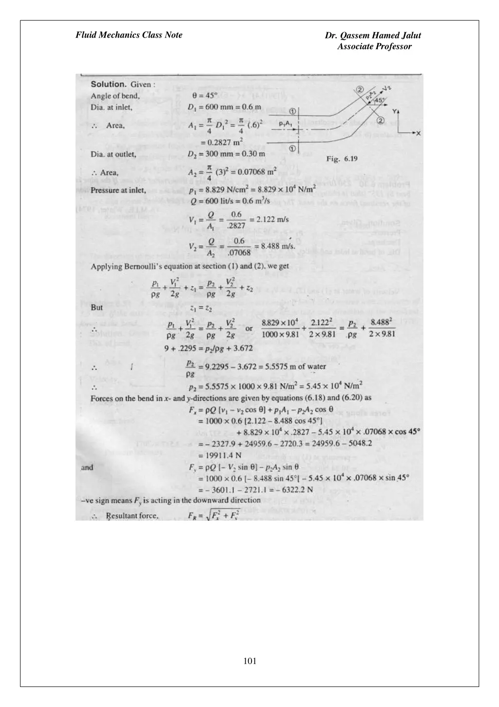 fluid mechanics class note 6