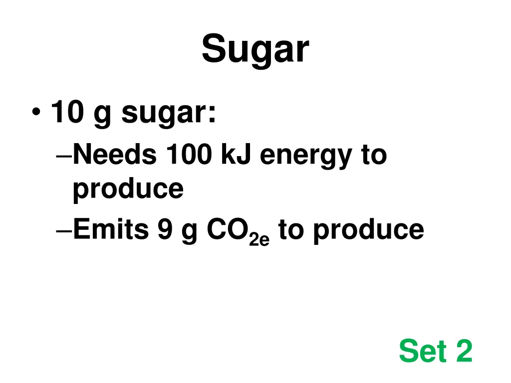 sugar