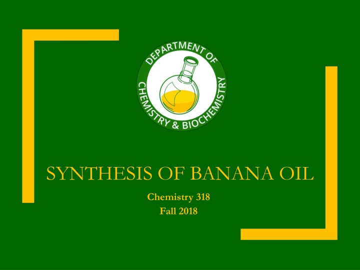 synthesis of banana oil