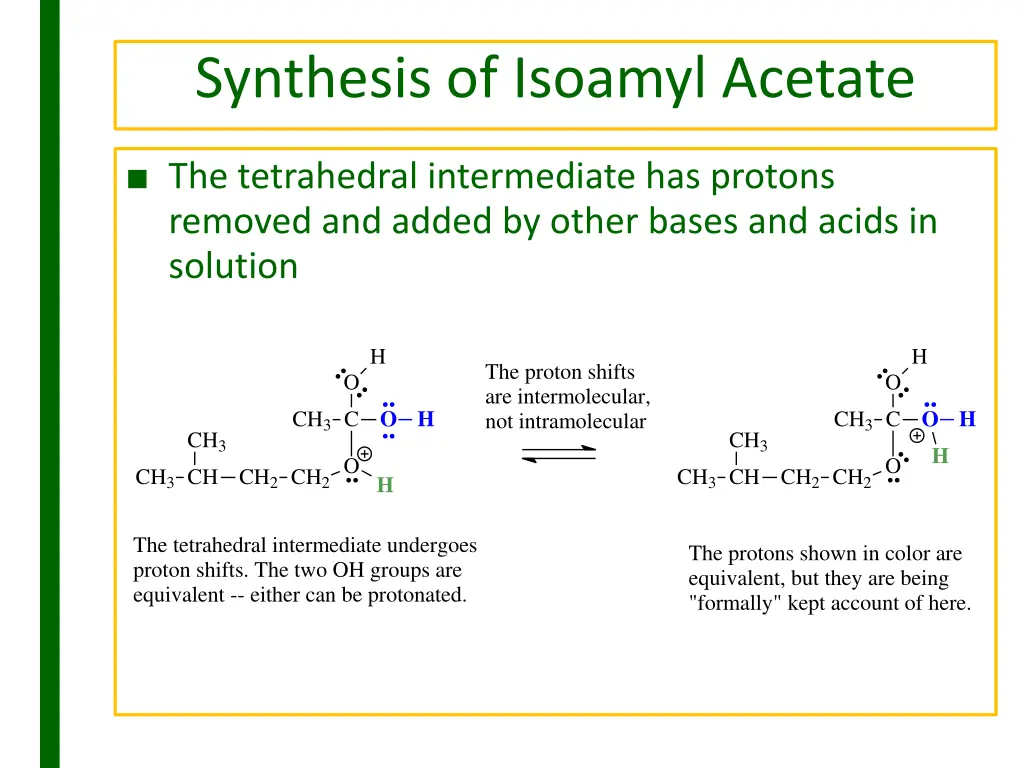 synthesis of isoamyl acetate 3