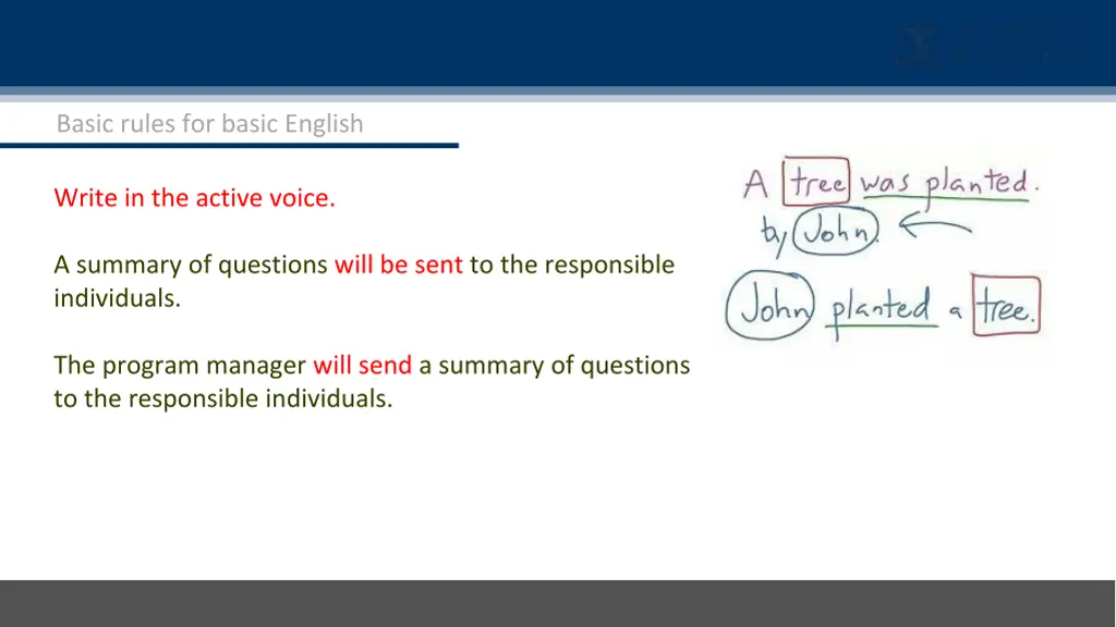 basic rules for basic english 3