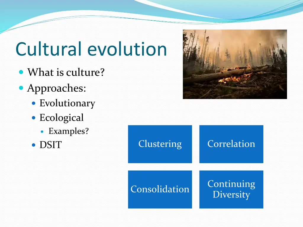 cultural evolution