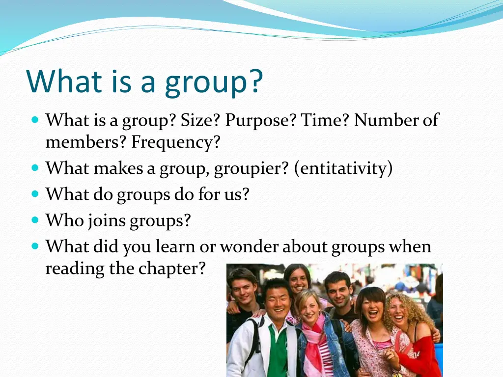 what is a group